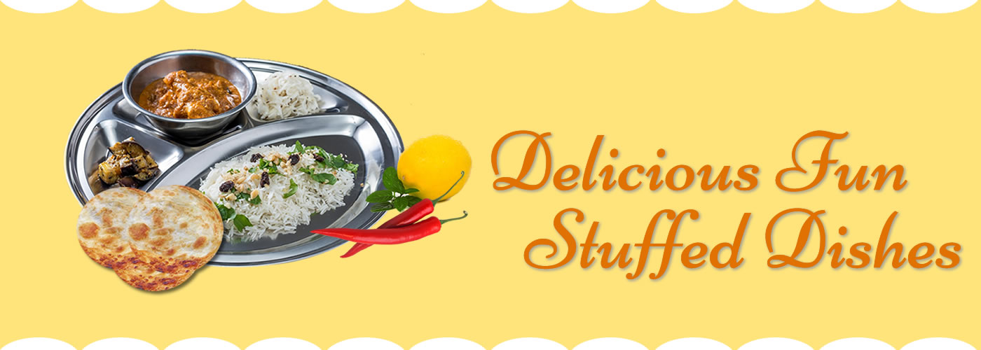 Delicious fun stuffed dishes